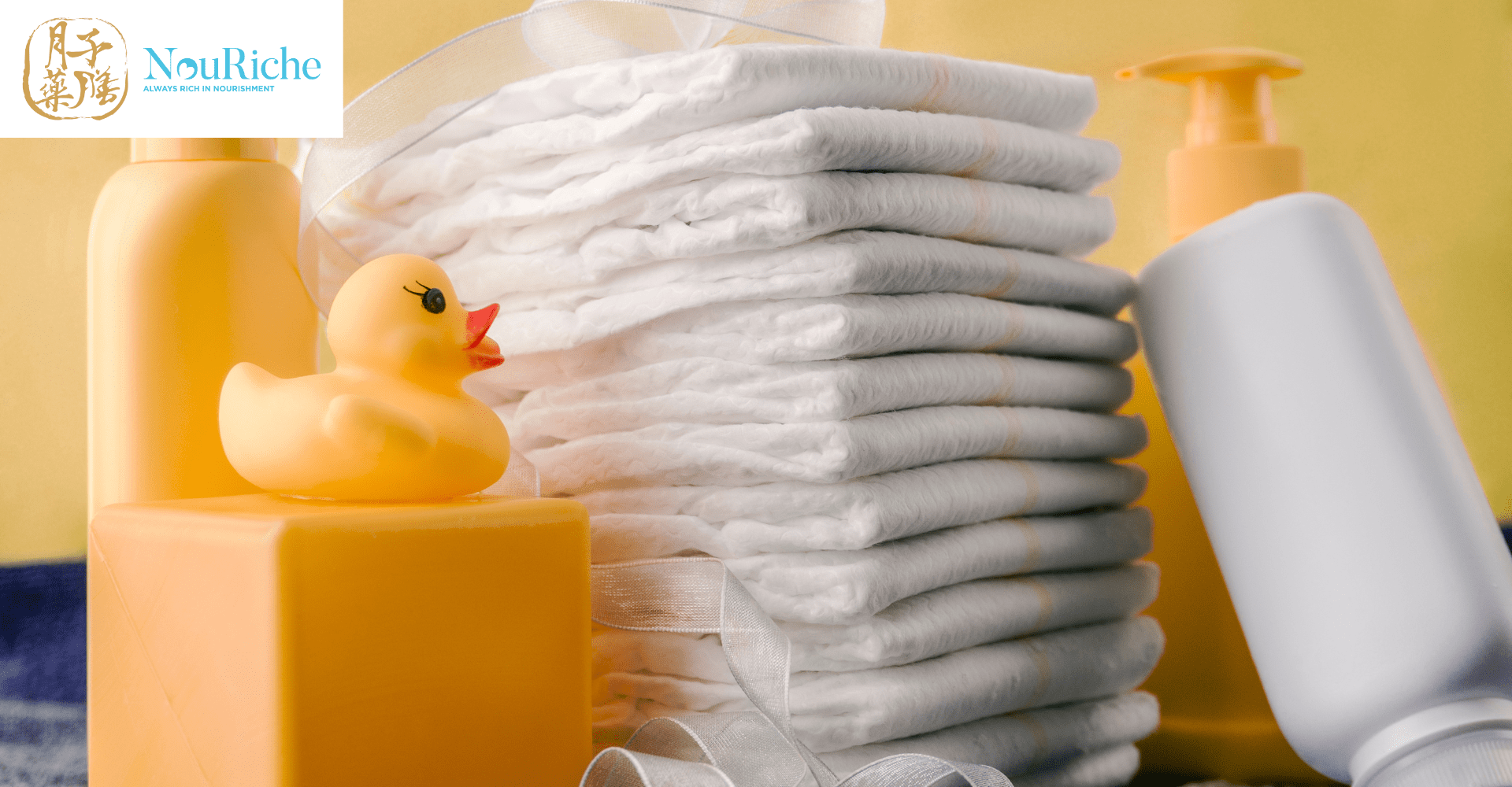 a stockpile of baby diapers neatly arranged - Confinement Tips for new moms